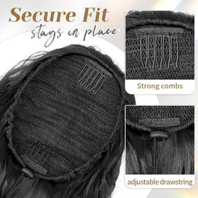 KooKaStyle layered design adds depth for versatile hairstyles