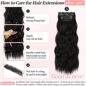Customize length by trimming to suit your hairstyle.