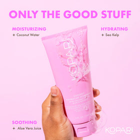 Sea kelp component supports moisture balance in Kopari formula