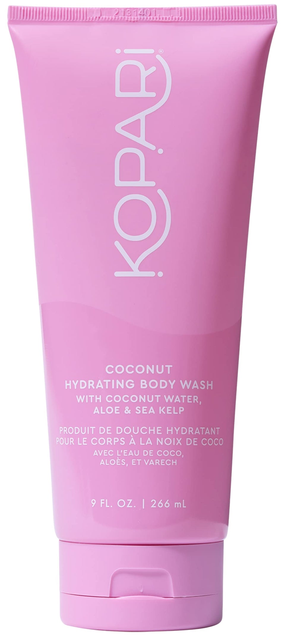 Kopari Hydrating Body Wash bottle with coconut water for refreshed skin