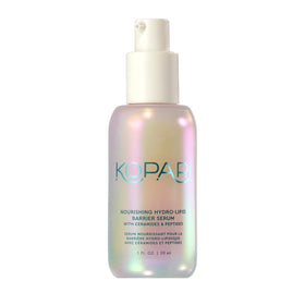 Kopari Nourishing Hydro-Lipid Serum bottle closeup showing lightweight hydration.