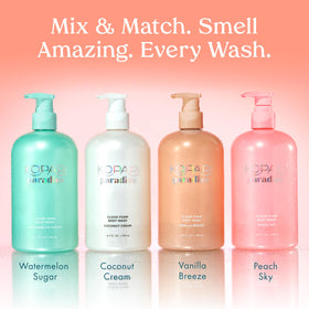 Vitamin E and panthenol in Kopari Paradiso Cloud Foam for softness
