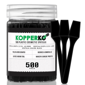 Kopperko mini makeup spatula pack for precise access to jar contents