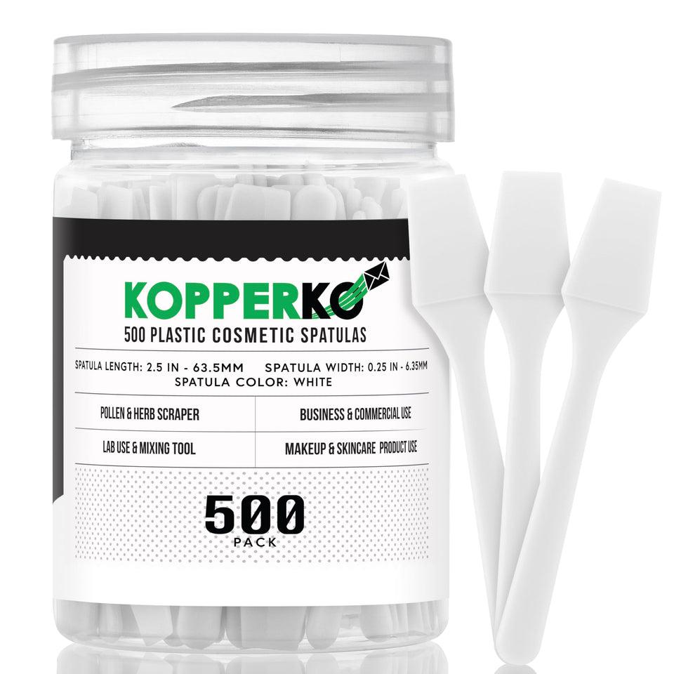 Kopperko Mini Spatula for precise, mess-free skincare applications.