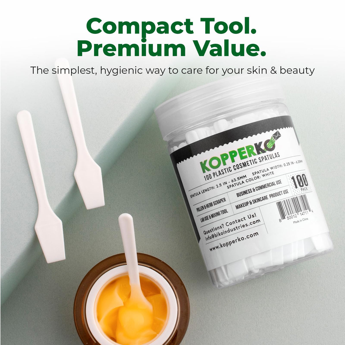 Versatile tool for nail accessories and small decorating tasks.