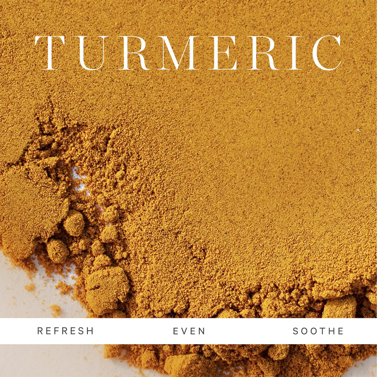 KORA Organics Turmeric Glow Drops ritual scene with peppermint and lemon scent.