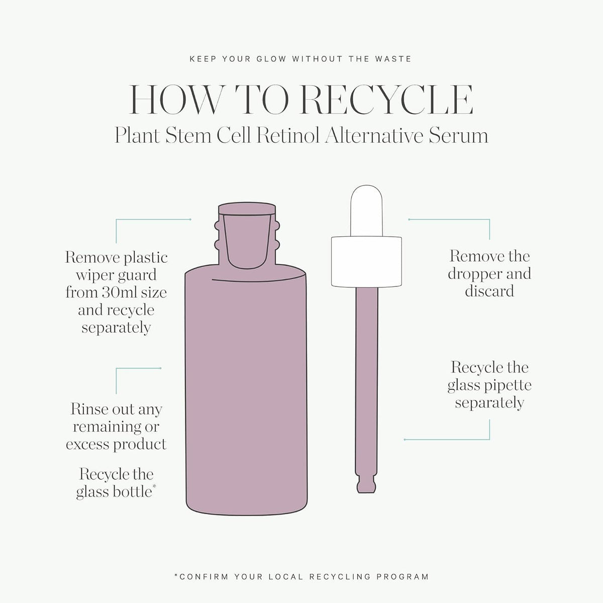 KORA Organics routine application shot for morning and night use
