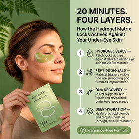 Koreana Skin peptide eye mask supports gentle firming around the eyes