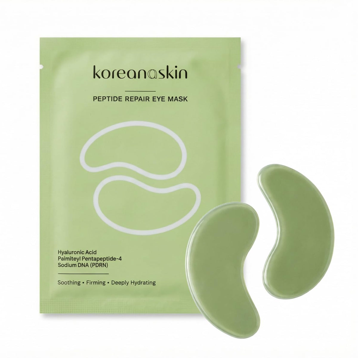 Koreana Skin peptide repair eye mask with PDRN and HA for firmer under-eye skin