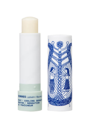 KORRES Balsam Lip Butter Stick Clear Mint on the go lip care for daily moisture.