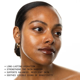 Close-up of KORRES jar highlighting whipped texture and premium packaging
