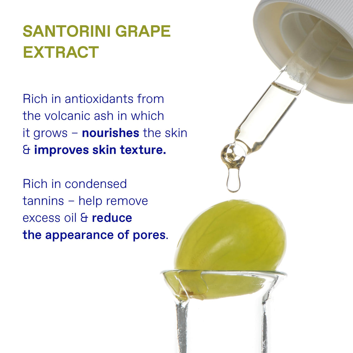 Applying Velvet Skin Drink on the face for quick absorption