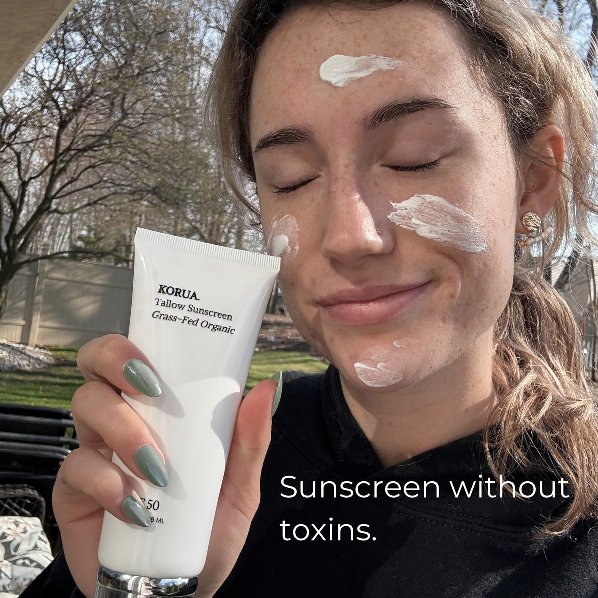 KORUA fragrance-free formula suitable for sensitive skin.