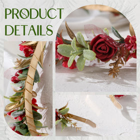 KorViSHOW bridal wedding party accessory elevating romantic hairstyles