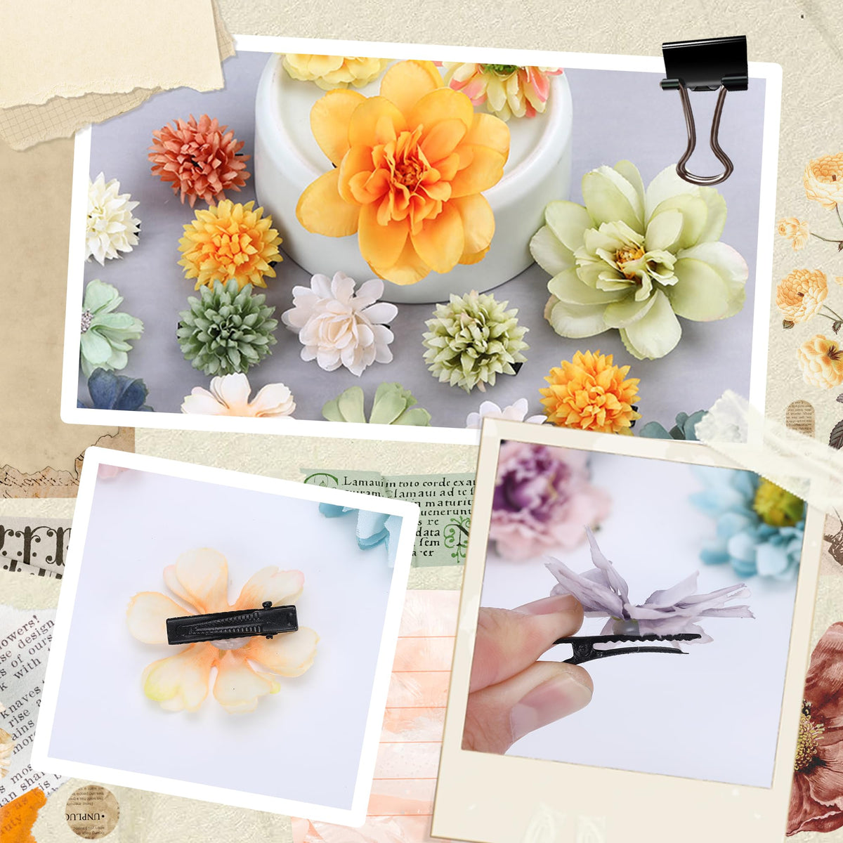 KorViSHOW daily brooch-style clip close-up doubles as a chic accessory.