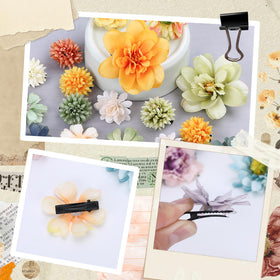KorViSHOW daily brooch-style clip close-up doubles as a chic accessory.