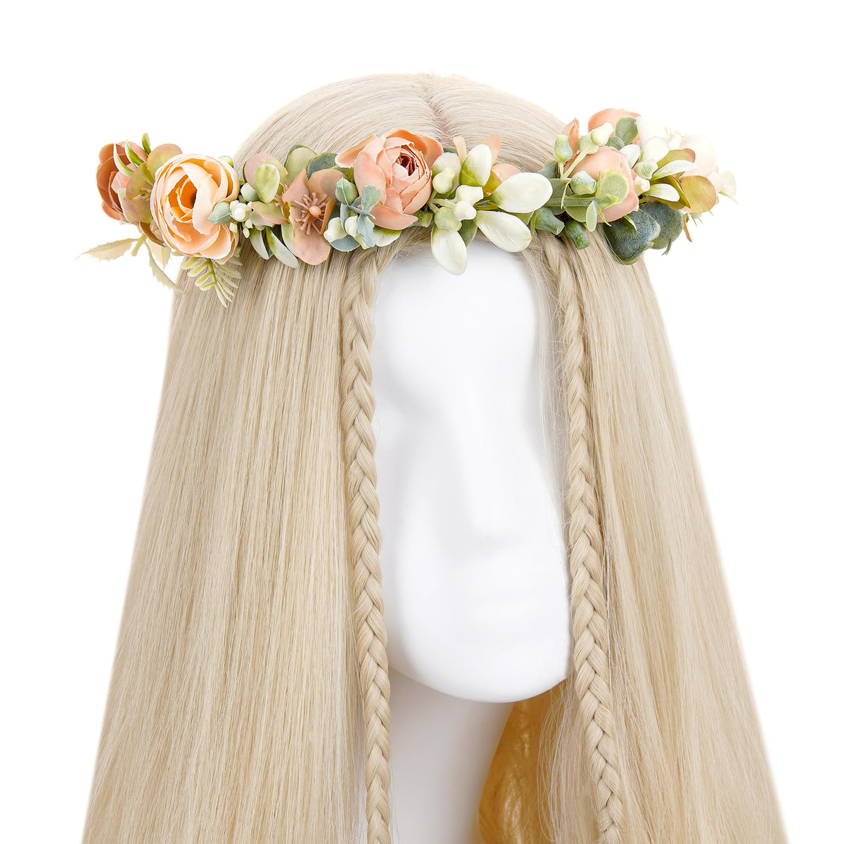 KorViSHOW floral headpiece adds delicate detail to party looks.