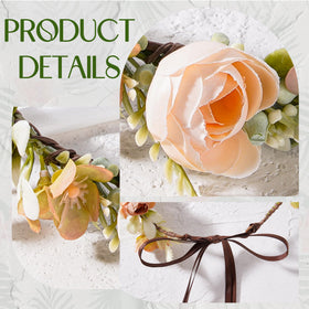 KorViSHOW reusable crown finishes festive looks for events.