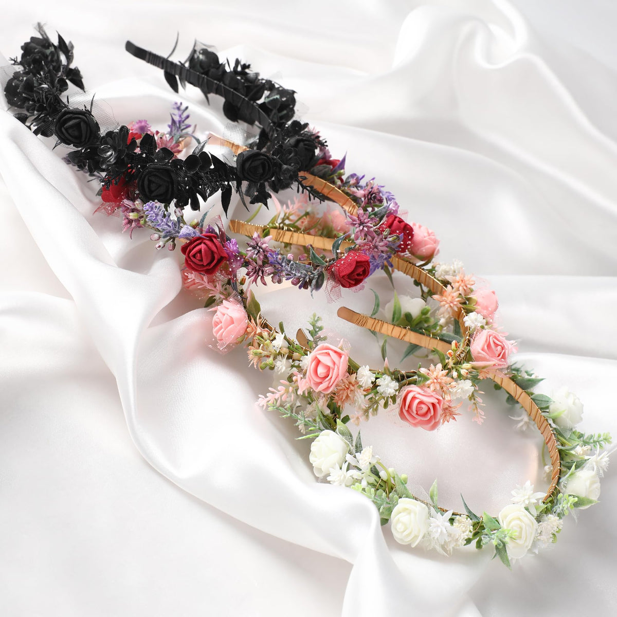 KorViSHOW elastic 7mm headband enables quick, secure wear for busy days.