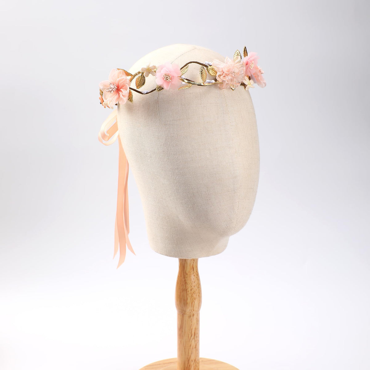 KorViSHOW Pink Flower Crown gift-ready packaging for special occasions.