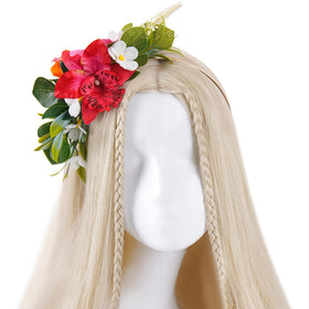 KorViSHOW tropical headpiece ideal for beach photoshoots and events.