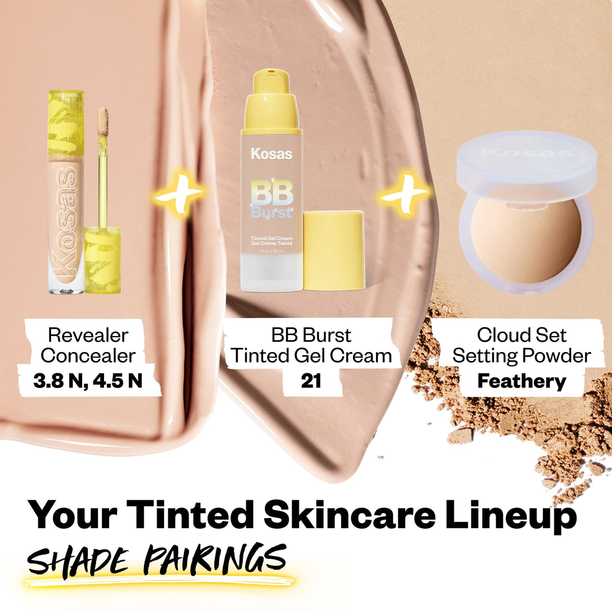 Kosas BB Burst on skin in daylight, natural tone for daily use.