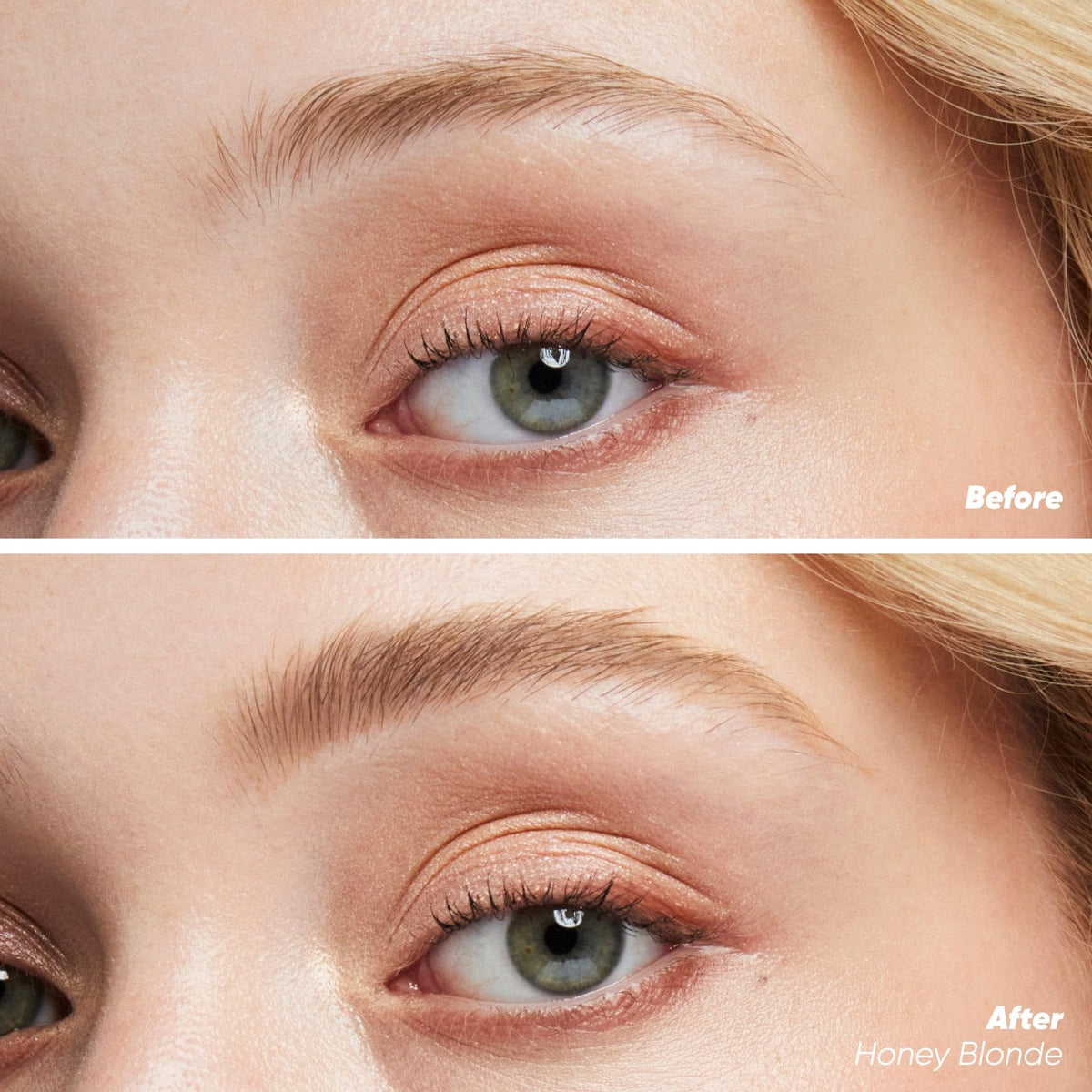 Kosas Brow Pop long-wear formula provides lasting brow color.