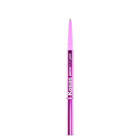 Kosas Brow Pop Nano eyebrow pencil 1mm tip for precise hair-like strokes.