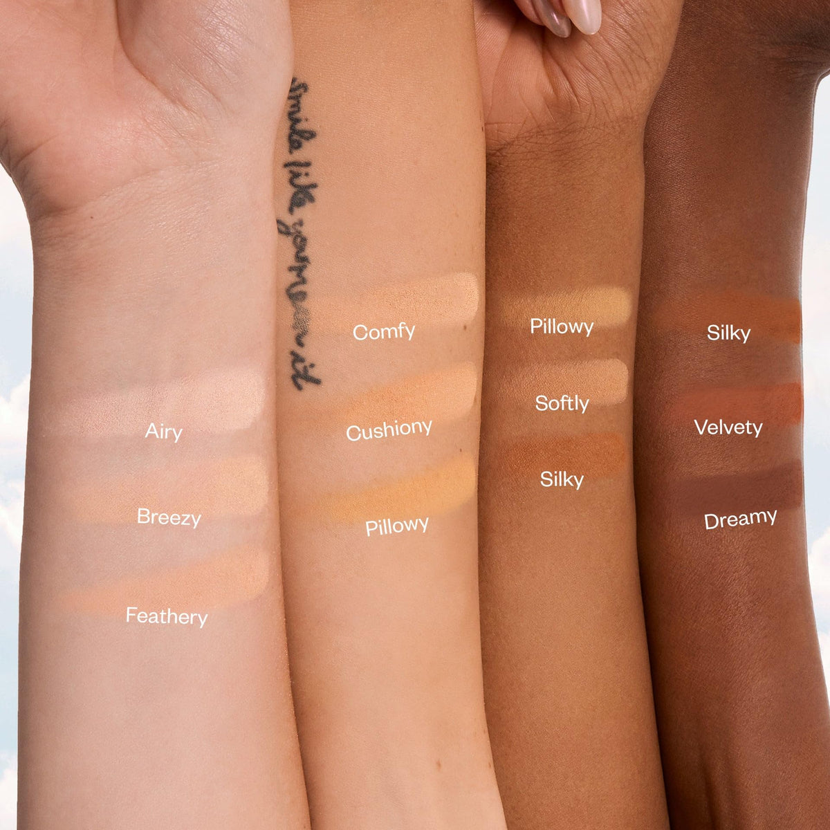 Kosas Cloud Set lightweight texture blends seamlessly into skin