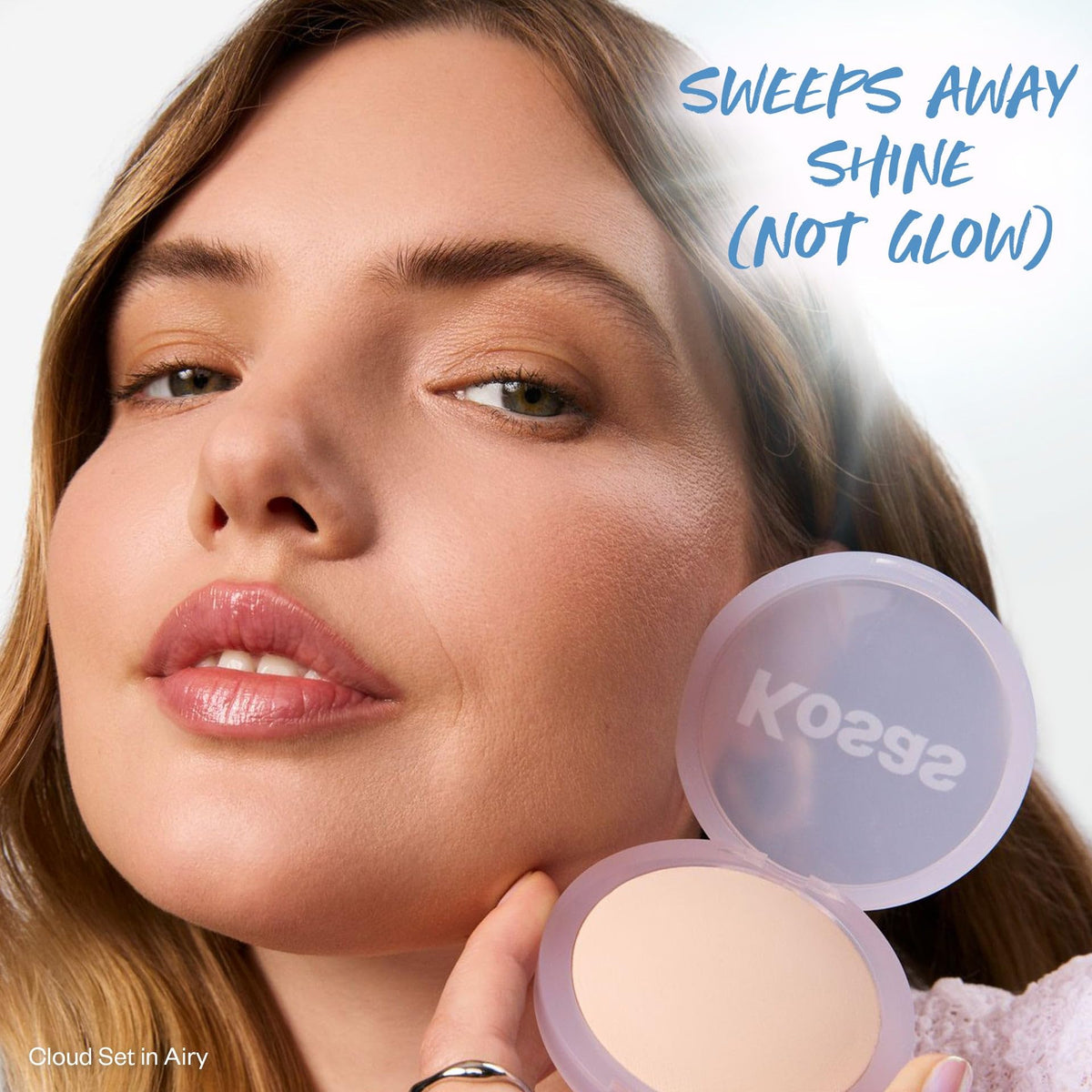 Kosas Cloud Set controls oil for a velvety matte complexion.