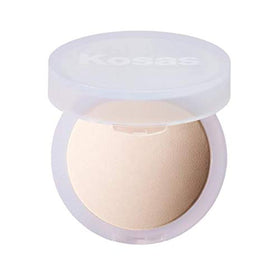 Kosas Cloud Set porcelain jar powder provides translucent, long-lasting finish.