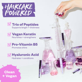 Safe-eye application close-up emphasizing prostaglandin-free, eye-friendly formula.