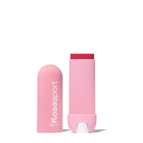 Kosas Lipfuel ready-to-use on outdoor activity with vibrant color