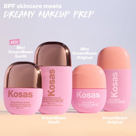 Kosas Mineral sunscreen texture shown for natural, breathable finish.