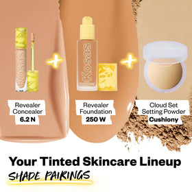Kosas Revealer Concealer skin-care formula with hyaluronic acid and peptides.
