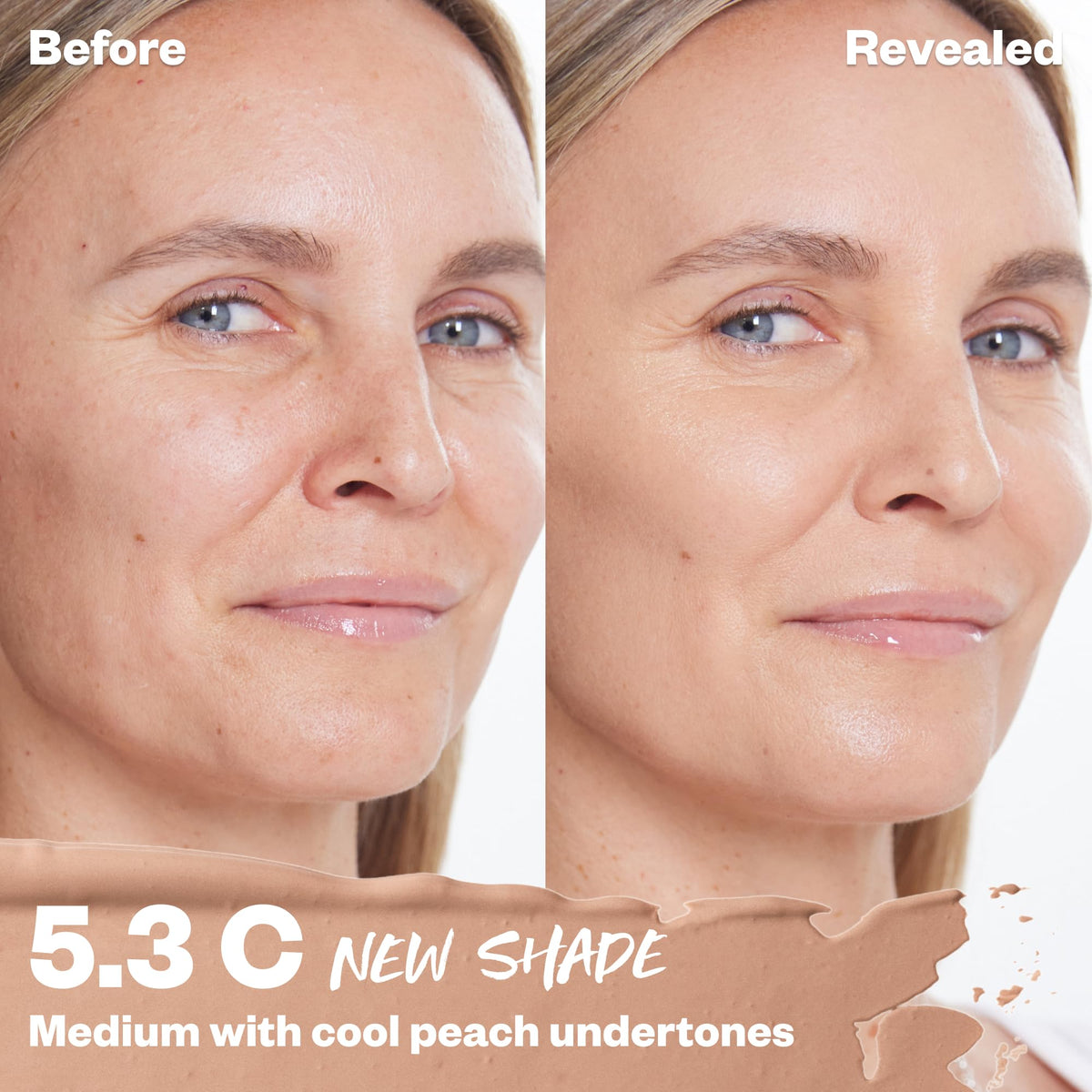 Kosas Revealer Concealer under-eye brightening for a refreshed look.