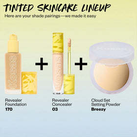 Kosas Revealer lightweight hydration keeps skin comfortable all day.