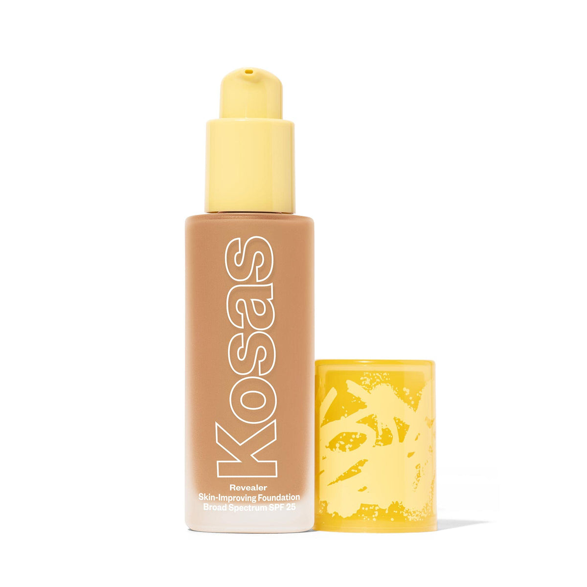 Kosas Revealer foundation bottle showcases lightweight coverage and natural glow