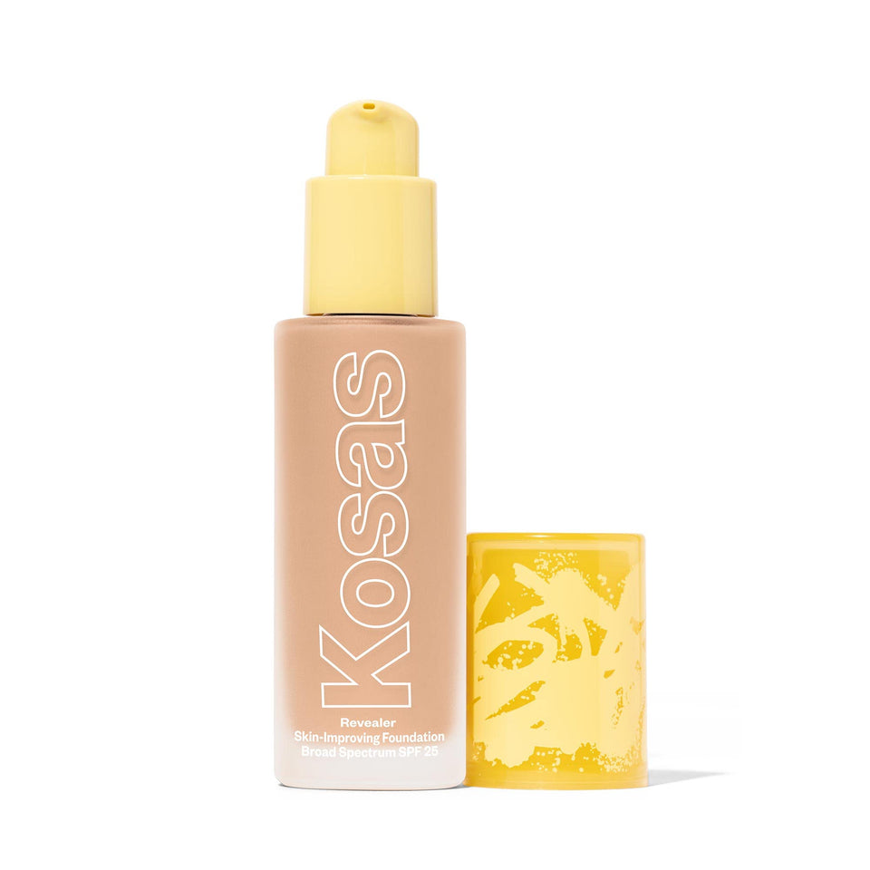 Kosas Revealer foundation bottle with SPF 25 for everyday protection and a natural finish.