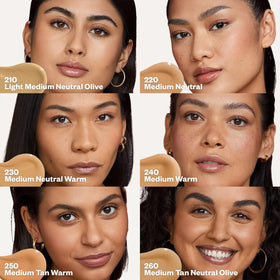 Kosas Revealer natural glow finish on skin under soft lighting