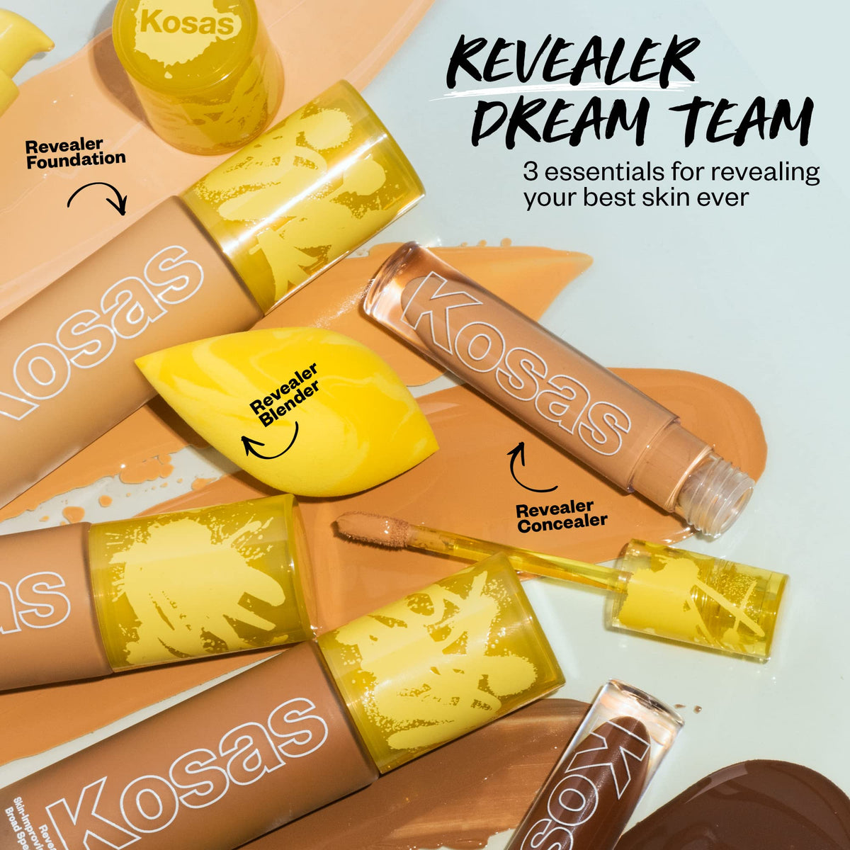 Kosas Revealer SPF 25 shields skin during daily sun exposure.