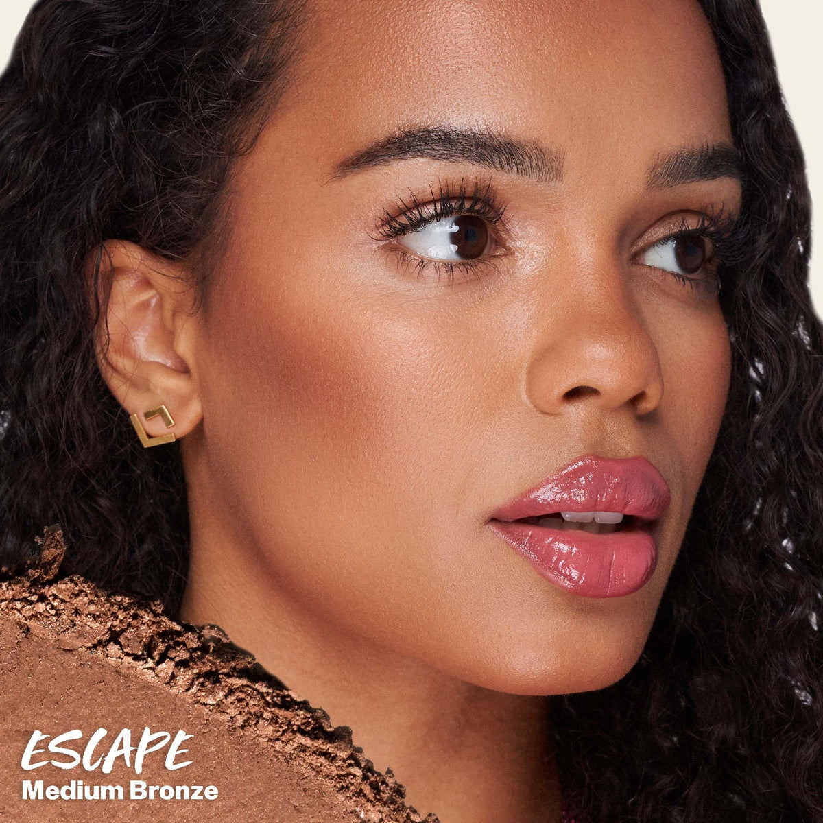 Kosas Sun Show Glowy Warmth Paradise blend on skin for a soft radiant glow