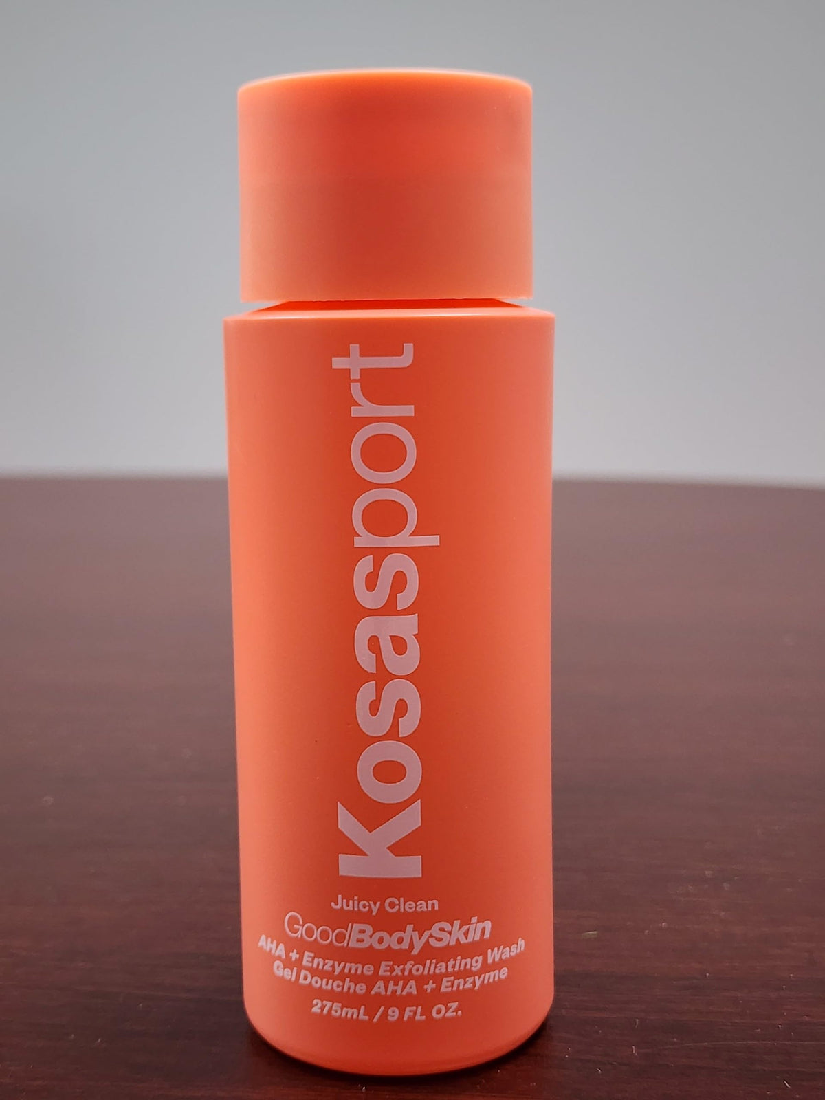 Kosasport with papaya and pineapple enzymes for gentle exfoliation