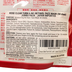 KOSE Clear Turn retinol-derivative with hydrators close-up