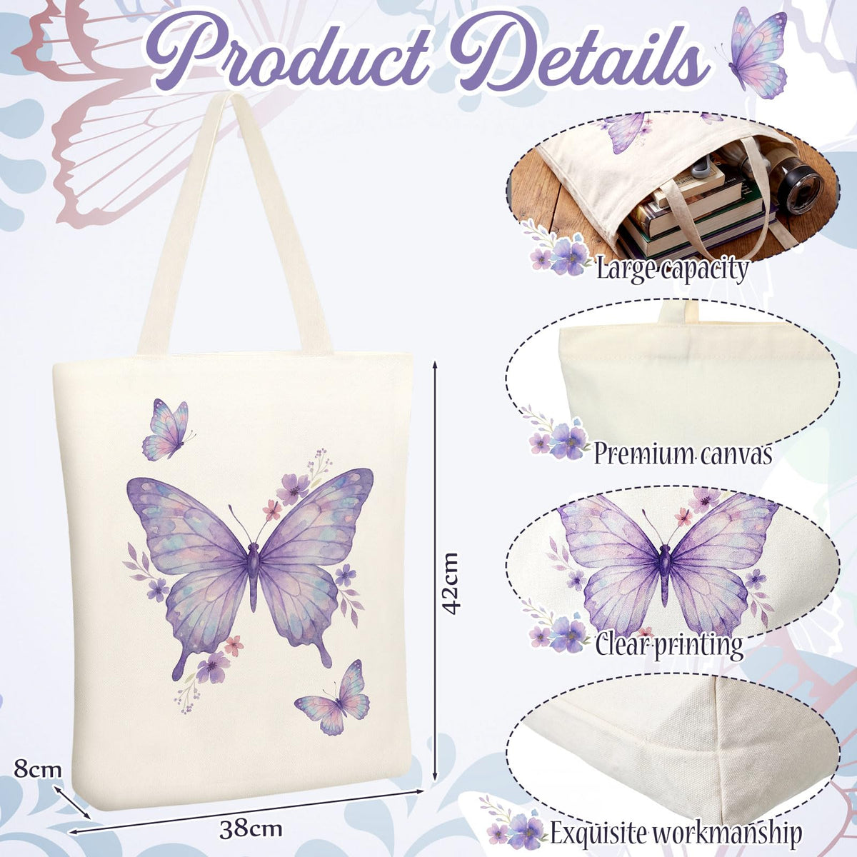 Kosiz butterfly gift notebook featuring inspiring cover for jotting ideas.