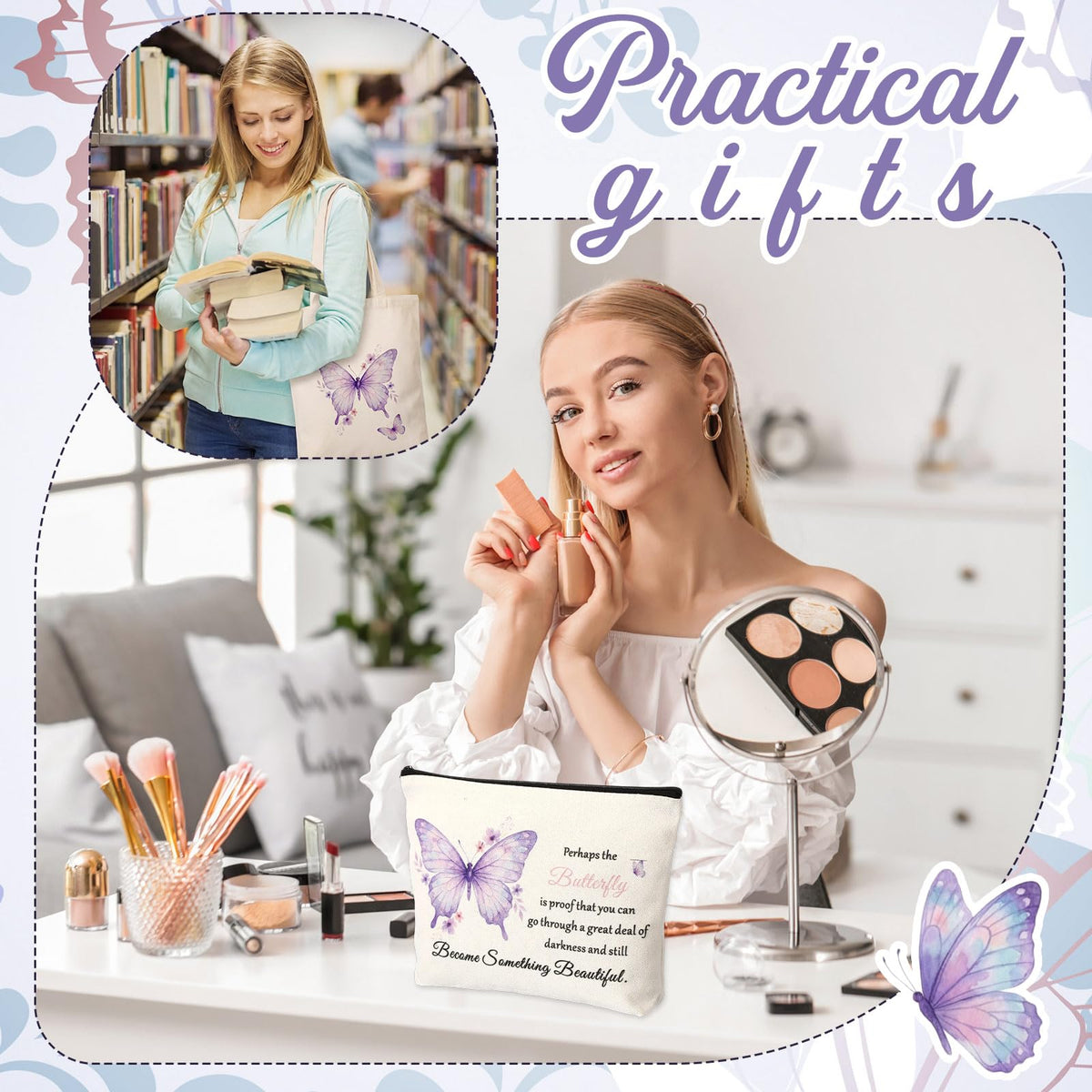 Kosiz butterfly gift packaging communicates thoughtfulness for celebrations.