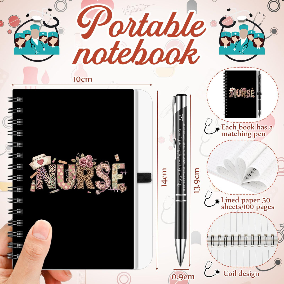 Kosiz stylish ballpoint pen suitable for fast writing and charting