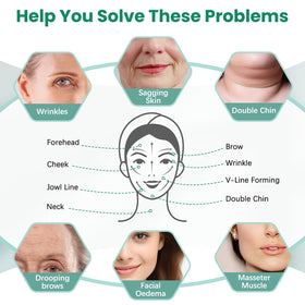 KOSOBO Instant facelift tape reshapes cheeks and reduces the appearance of a double chin.