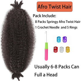 Kossys crochet hook and beads included to customize your look.
