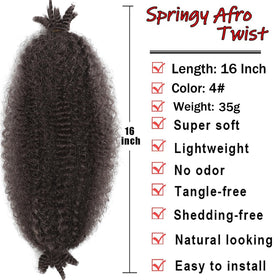 Kossys spring twist hair is soft and lightweight for comfortable wear.